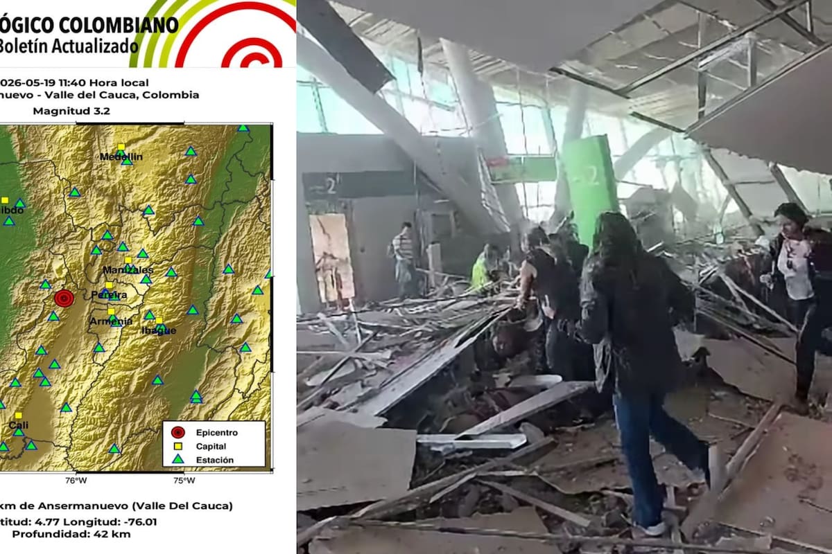 Aeropuerto Internacional Matecaña uno de los mas afectados tras el sismo de 7,4