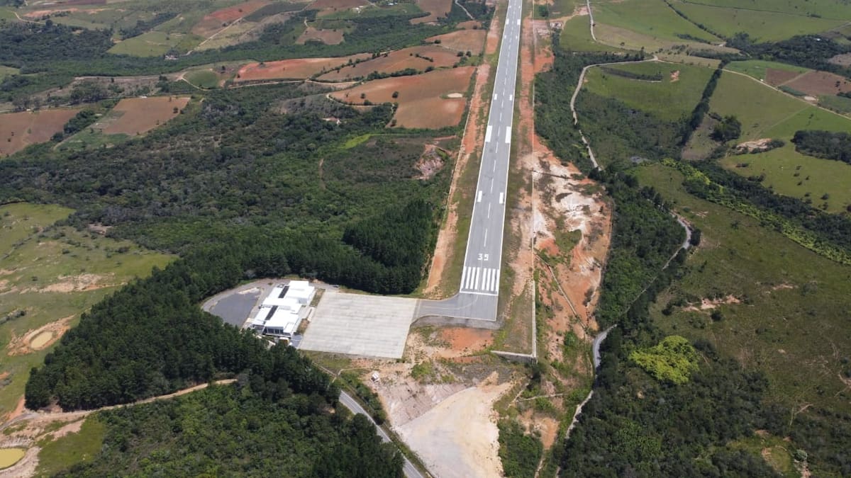 El aeropuerto fue entregado al municipio por la Gobernación de Santander en 2023. Foto: Archivo/VANGUARDIA