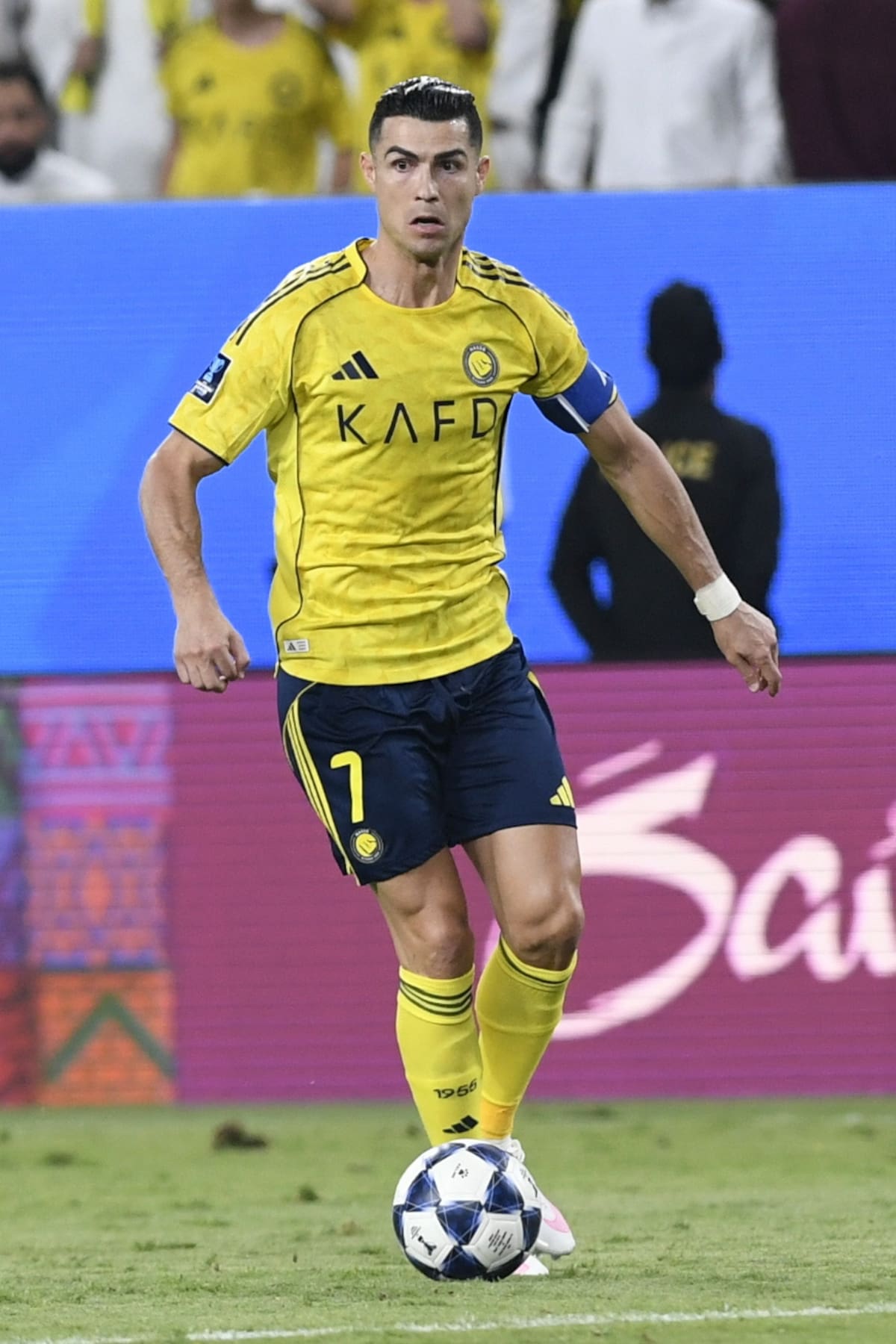 RIYADH (Saudi Arabia), 16/05/2026.- Cristiano Ronaldo of Al-Nassr in action during the AFC Champions League Two final between Al-Nassr and Gamba Osaka in Riyadh, Saudi Arabia, 16 May 2026. (Liga de Campeones, Arabia Saudita) EFE/EPA/STRINGER