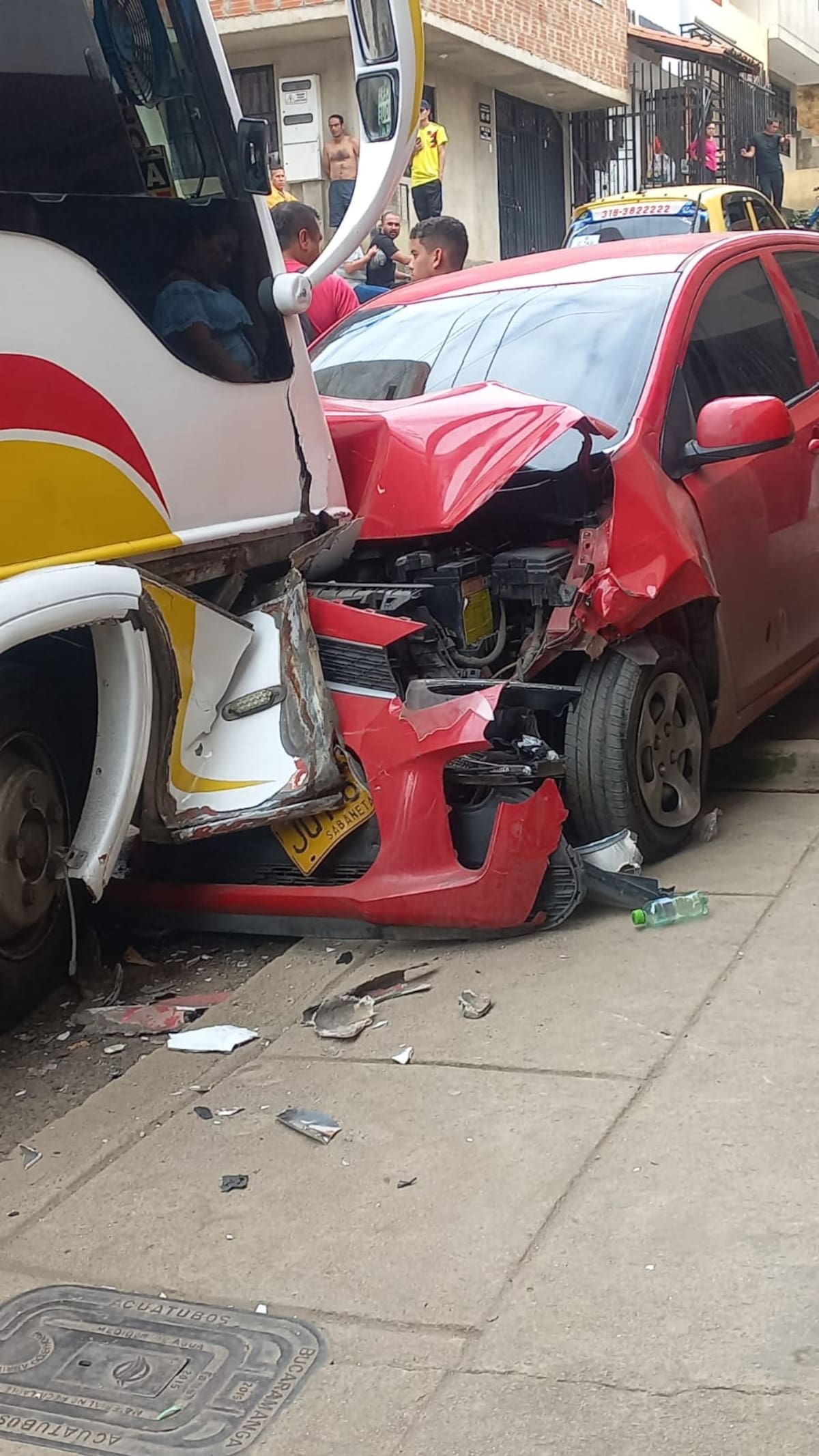 Afortunadamente, no hubo personas lesionadas.