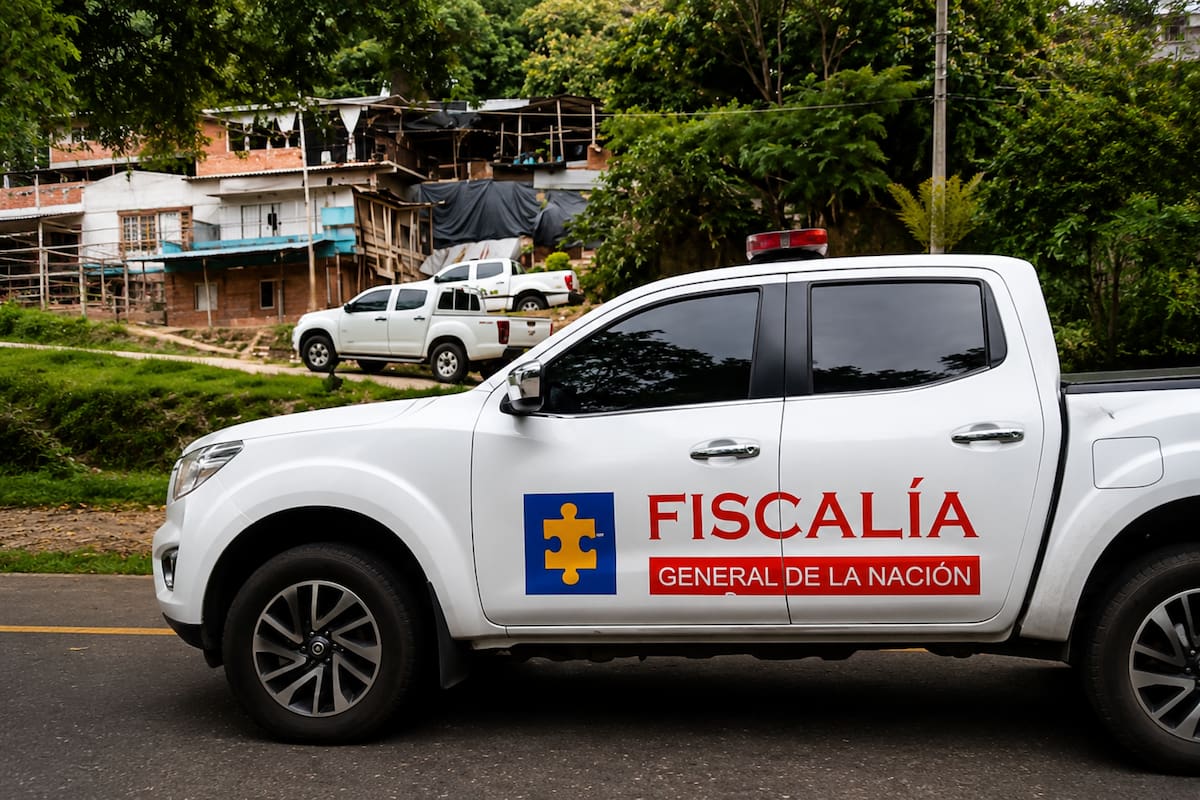 Agentes del CTI de la Fiscalía realizaron la inspección técnica al lugar donde fue asesinado Samuel Sudero Reyes, en el asentamiento humano El Páramo.