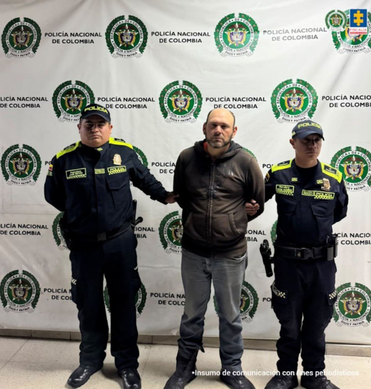 Jesús Acosta Lizardo, señalado como responsable de agredir violentamente a su empleadora al interior de una pastelería ubicada en la localidad de Usaquén, en Bogotá.