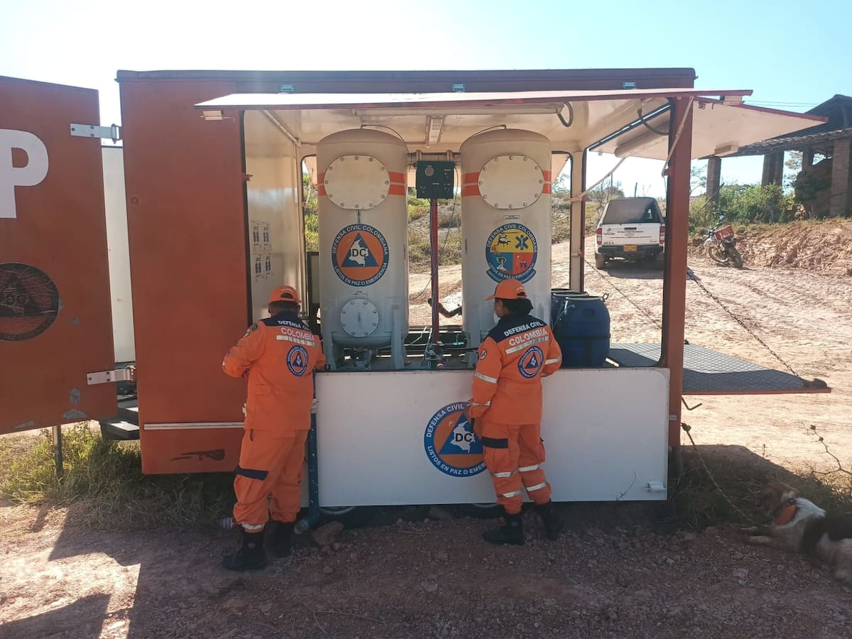 En el lugar fue instalado en 2024 una planta de potabiliación de agua facilitada porla Defensa Civil de Colombia.