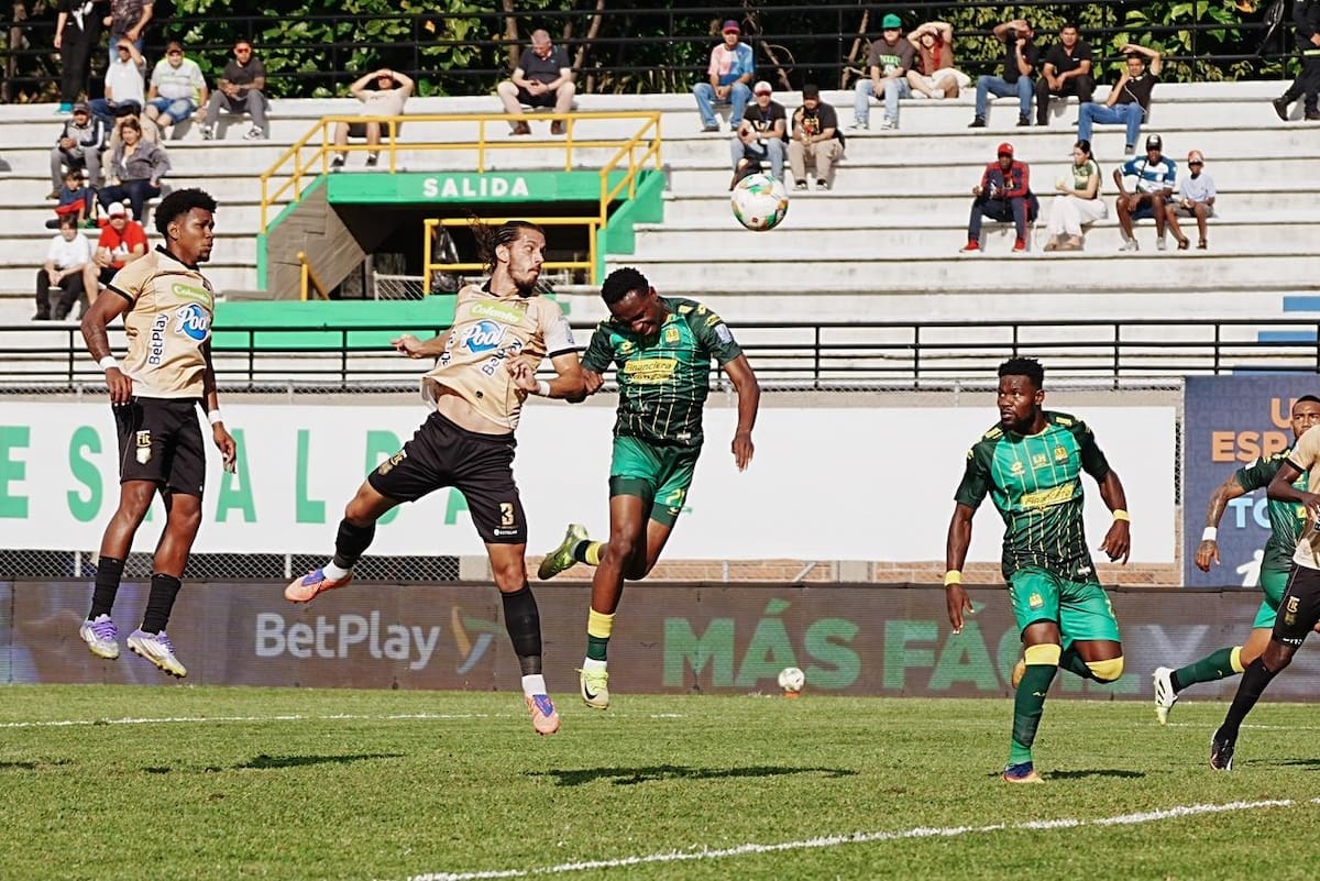 Águilas Doradas venció 2-1 a Atlético Bucaramanga por la fecha 7 de la Liga BetPlay I 2026. Foto: David Jaramillo/Colprensa.