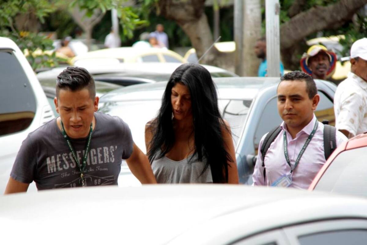 Liliana del Carmen Campos Puello, alias ‘La Madame’, presunta proxeneta de Cartagena, fue enviada a la cárcel por un juez. (Foto: Colprensa / VANGUARDIA LIBERAL)