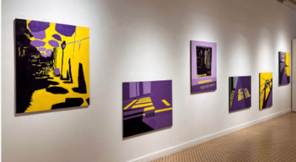 Alberto Camacho y Emma Ordoñez, obra No piso las sombras en la UIS Bucarica.