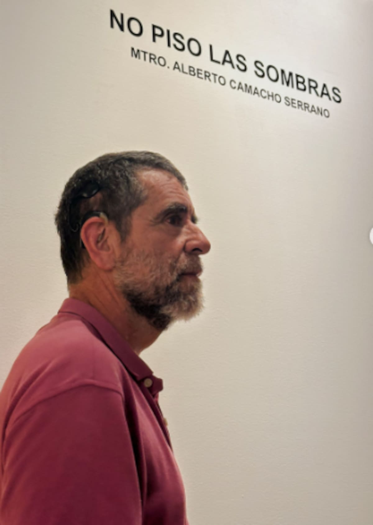 Alberto Camacho y Emma Ordoñez, obra No piso las sombras en la UIS Bucarica.