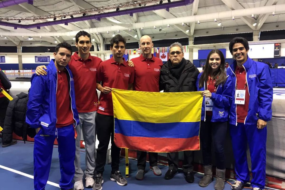 Tres patinadores de hielo tiene Colombia en la actualidad, Pedro Causil, Mario Valencia y Andrés Felipe Campo, quienes ya estan compitiendo en las Copas Mundo, para sumar puntos a los Olímpicos. (Foto: Cortesía / VANGUARDIA LIBERAL)