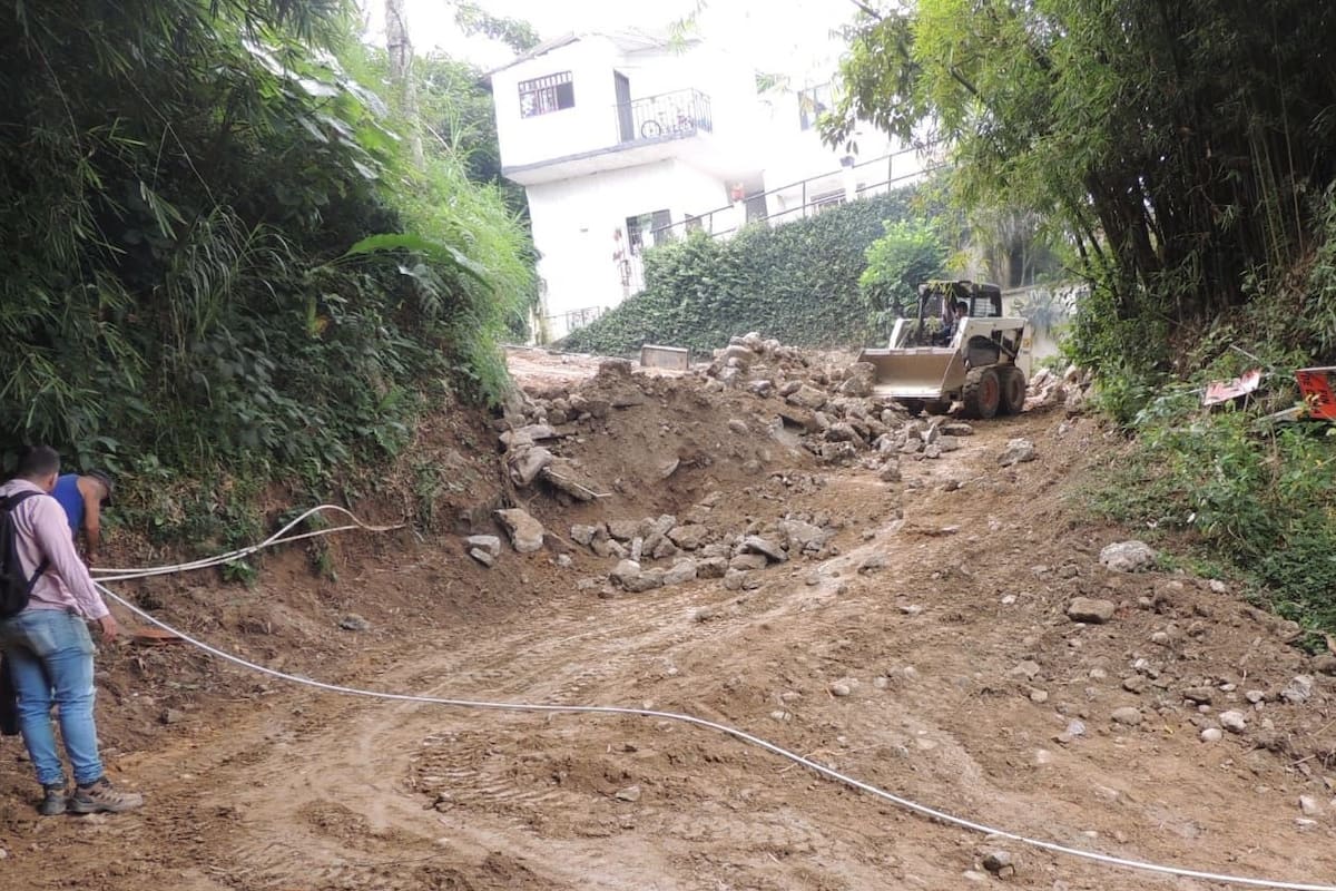 Cerca del 65 % de estos recursos se destinaron para la construcción de placa huella y nuevas redes de alcantarillado en los corregimientos. (Foto: suministrada / VANGUARDIA)