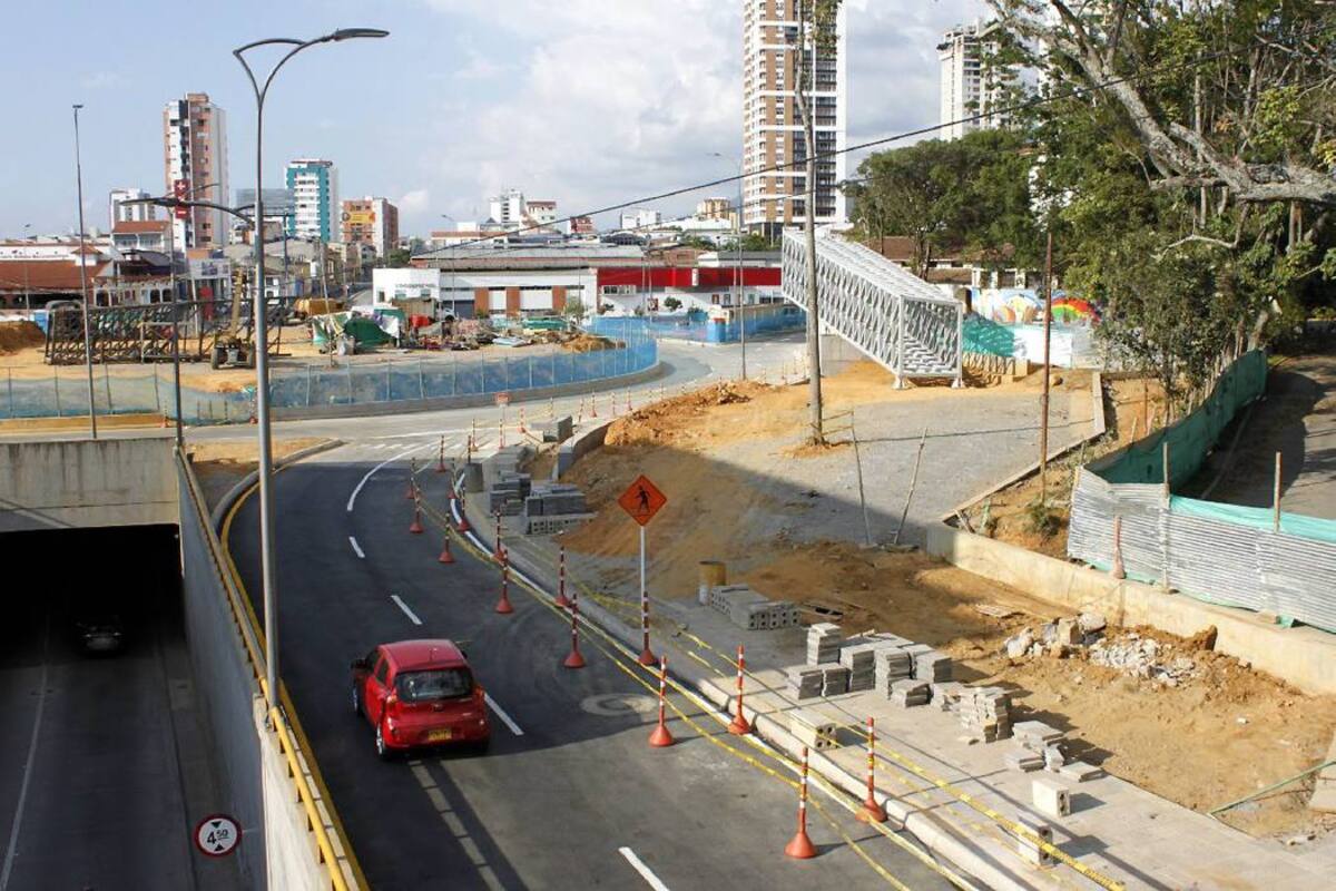 De acuerdo con lo informado por el Municipio, la próxima semana se terminarán las labores de instalación y demarcación de señalización vial, en la conexión habilitada. (Foto: Jaime Del Río /VANGUARDIA LIBERAL)