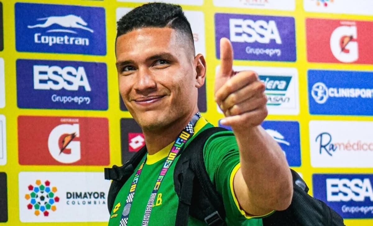 Aldair Quintana fue uno de los héroes del título de Atlético Bucaramanga. /FOTO: Atlético Bucaramanga