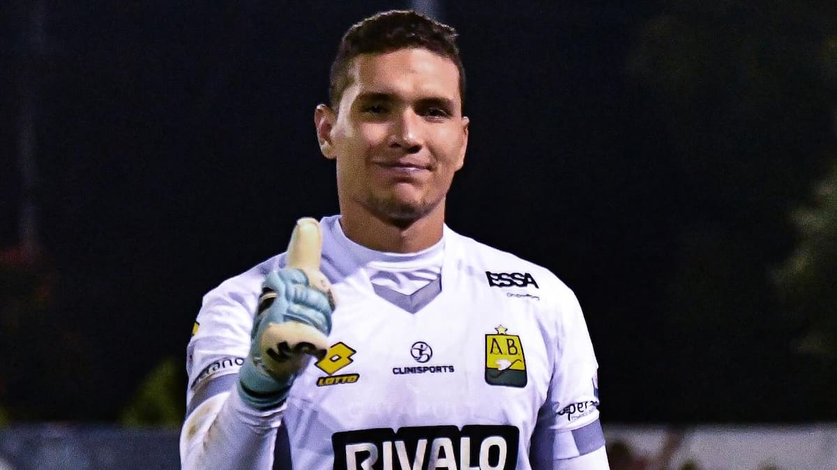 Aldair Quintana fue clave en la victoria 1-0 de Atlético Bucaramanga contra Águilas Doradas, en la octava fecha de la Liga BetPlay I de 2025. Foto: cortesía Atlético Bucaramanga.