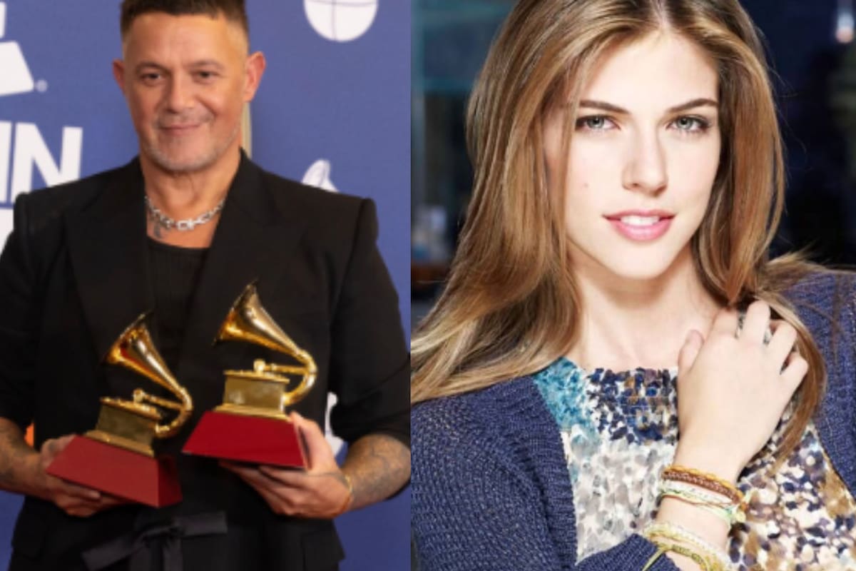 Alejandro Sanz y Stephanie Cayo. // EFE _ archivo