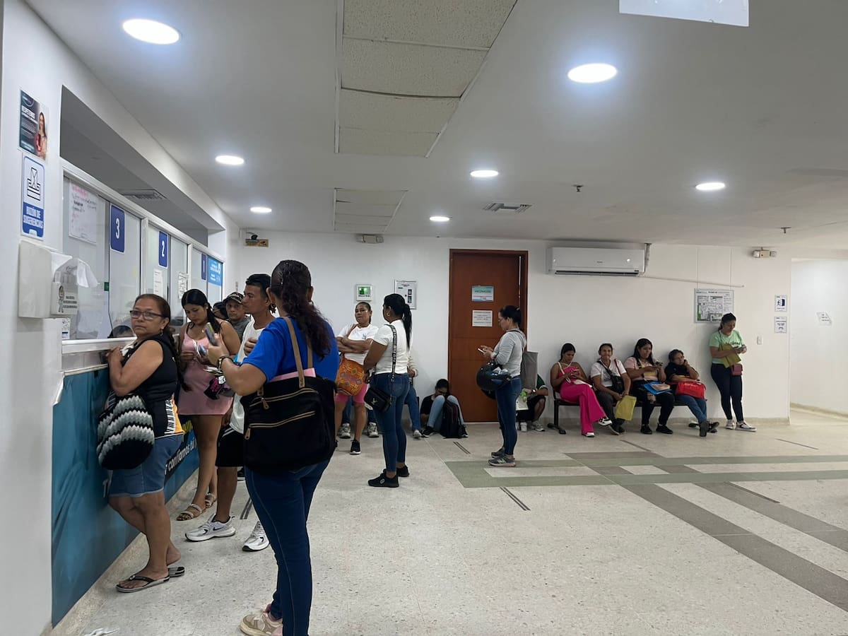 Alerta amarilla en el Hospital Regional del Magdalena Medio. Foto suministrada/VANGUARDIA