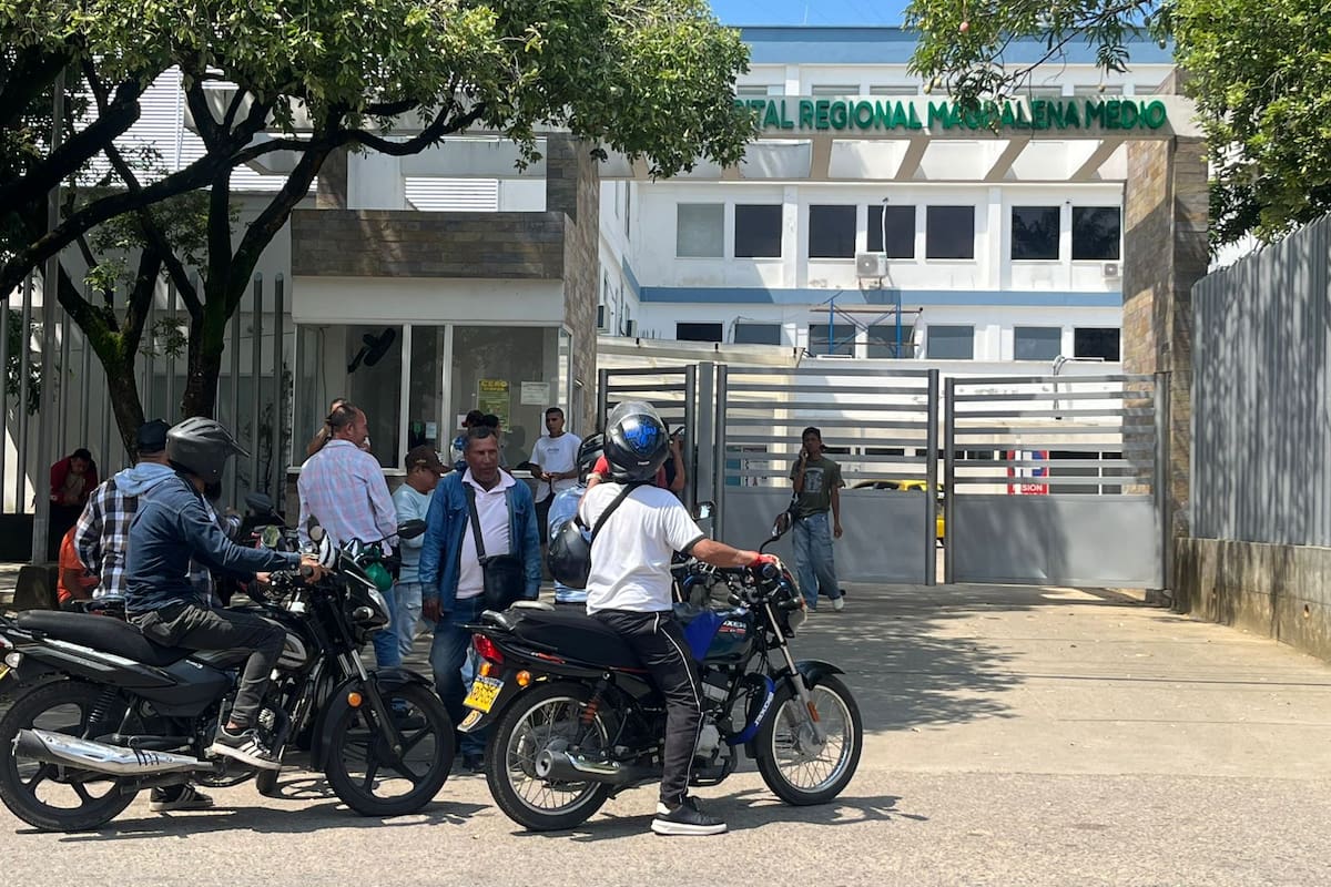 Alerta amarilla en el Hospital Regional del Magdalena Medio. Foto suministrada/VANGUARDIA