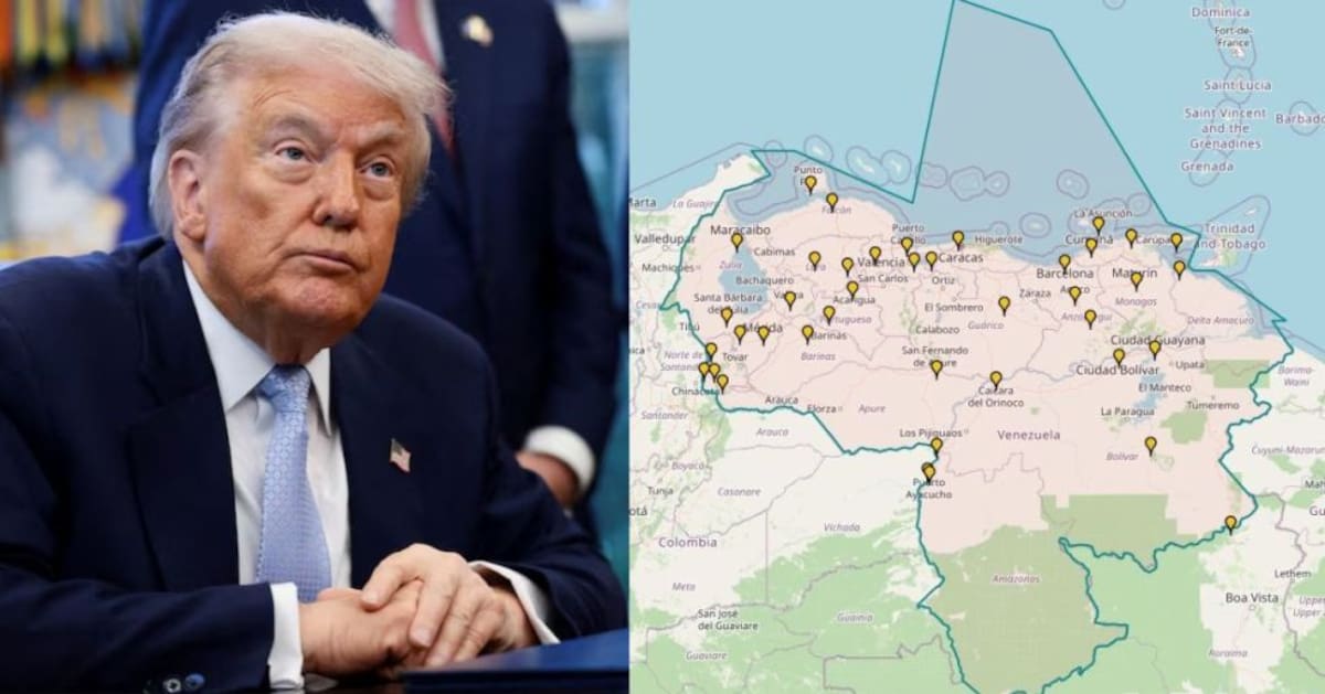 Estados Unidos alerta riesgo para vuelos al sobrevolar Venezuela por tensión militar.