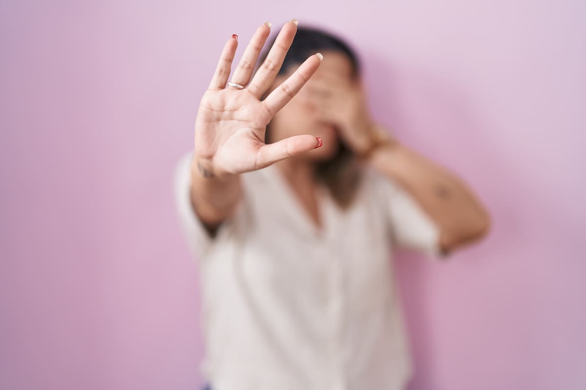 Violencia contra una mujer.