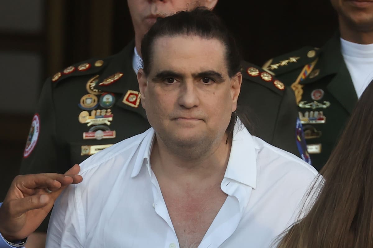 Fotografía de archivo del 20 de diciembre de 2023 del empresario colombiano Alex Saab en Caracas (Venezuela). Saab fue deportado a EE.UU. por el Gobierno de la presidenta encargada de Venezuela, Delcy Rodríguez. EFE/ Miguel Gutiérrez ARCHIVO