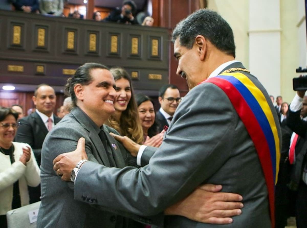Fotografía de archivo del 20 de diciembre de 2023 del empresario colombiano Alex Saab en Caracas (Venezuela). Saab fue deportado a EE.UU. por el Gobierno de la presidenta encargada de Venezuela, Delcy Rodríguez. EFE/ Miguel Gutiérrez ARCHIVO