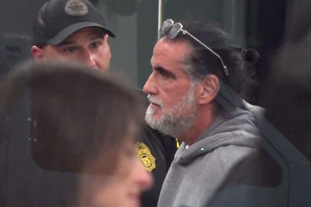 Alex Saab llegó a Miami tras ser deportado desde Venezuela. // Foto: EFE/ Antoni Belchi.