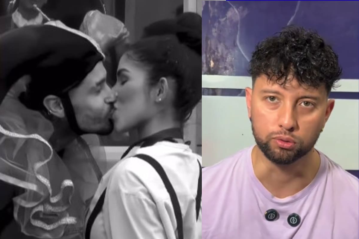 Reacción de la familia de Alexa Torrex tras su beso en el reality. // captura tomadas de IG @canalrcn