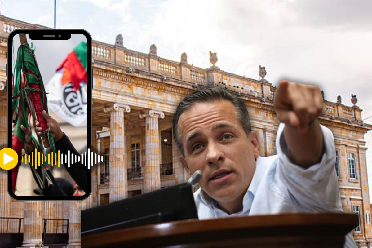 El senador López Maya habló ante la minga indígena sobre la primera vuelta y el escenario político que se aproxima. En un audio conocido recientemente. Fotos de apoyo tomadas des Redes Socia es
/ Imagen fondo: Istock / Ilustración propia.