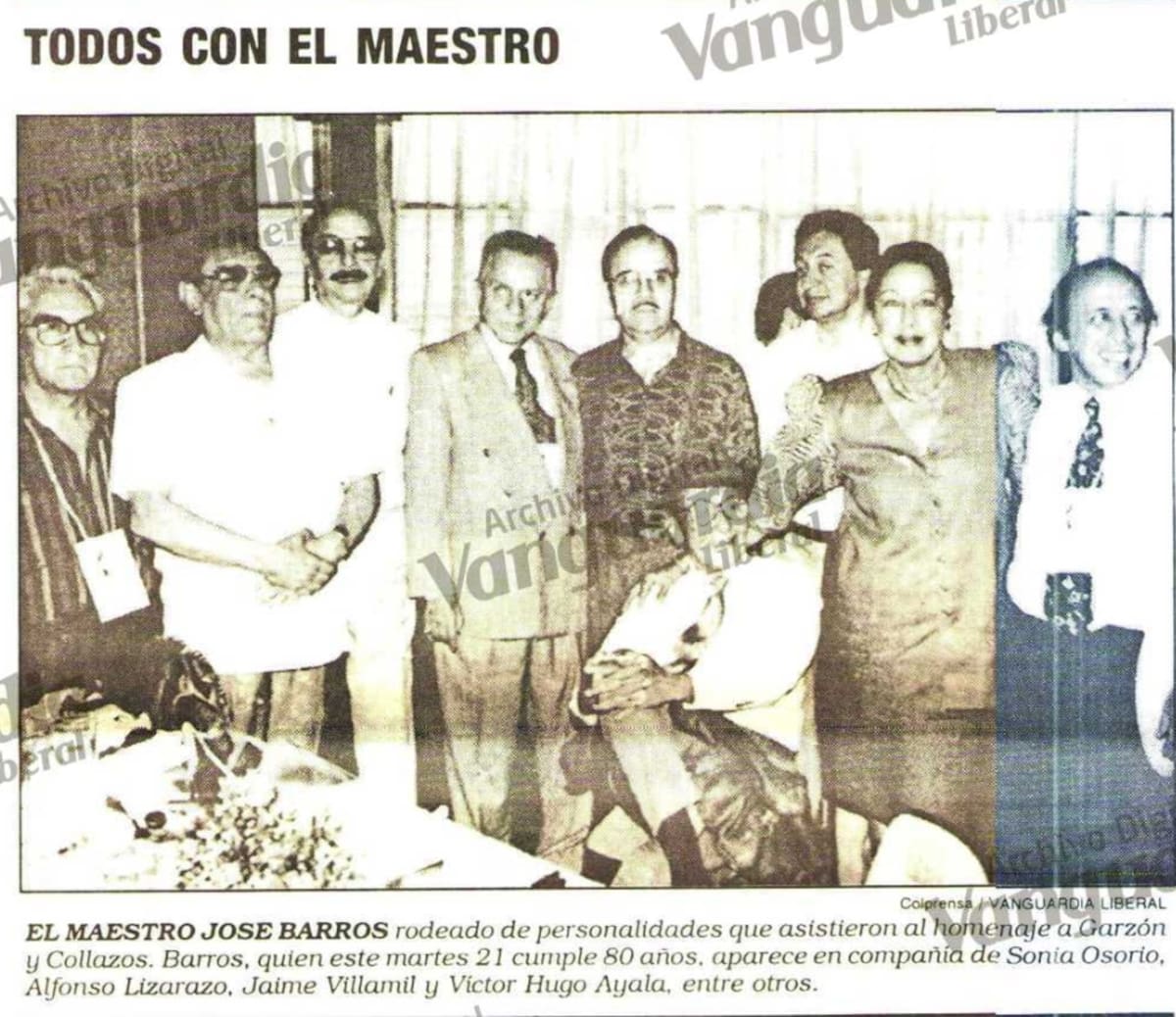 Alfonso Lizarazo. Foto: Archivo/VANGUARDIA
