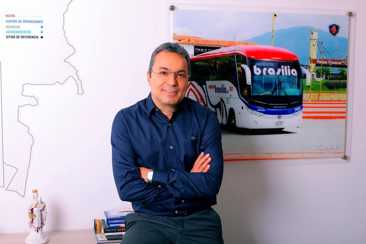 Alfredo De León Moreno, Gerente General de Expreso Brasilia, lidera el proceso de transformación digital.