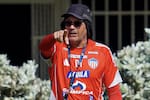 Alfredo Arias no se guardó nada frente a los penaltis de Junior ante Bucaramanga