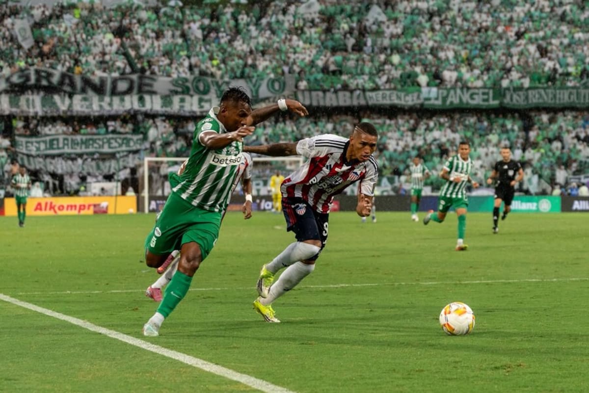Alfredo Morelos habló luego de fallar un penalti en la final de la Liga BetPlay I de 2026 entre Atlético Nacional y Junior. Foto: Colprensa.