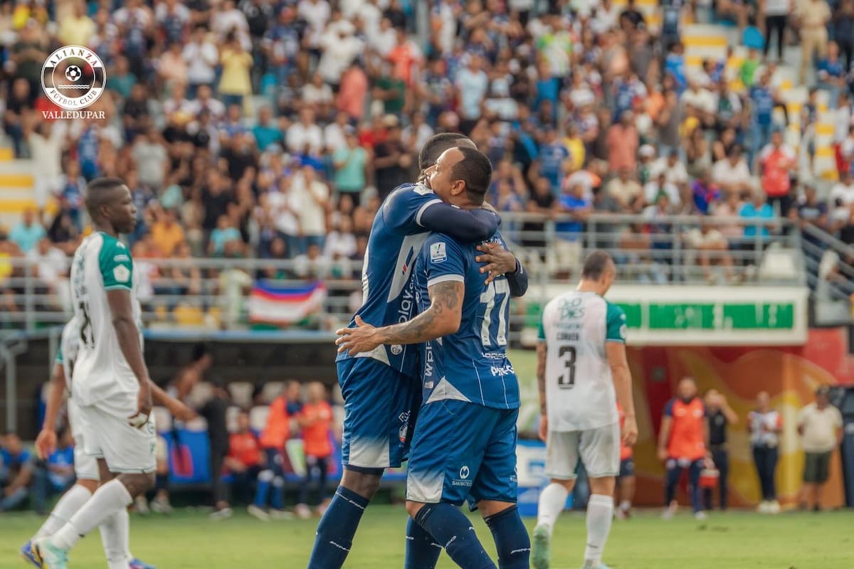 lianza sorprende al Cali y se mueve la tabla en la Liga Colombiana 2026. /FOTO: Alianza