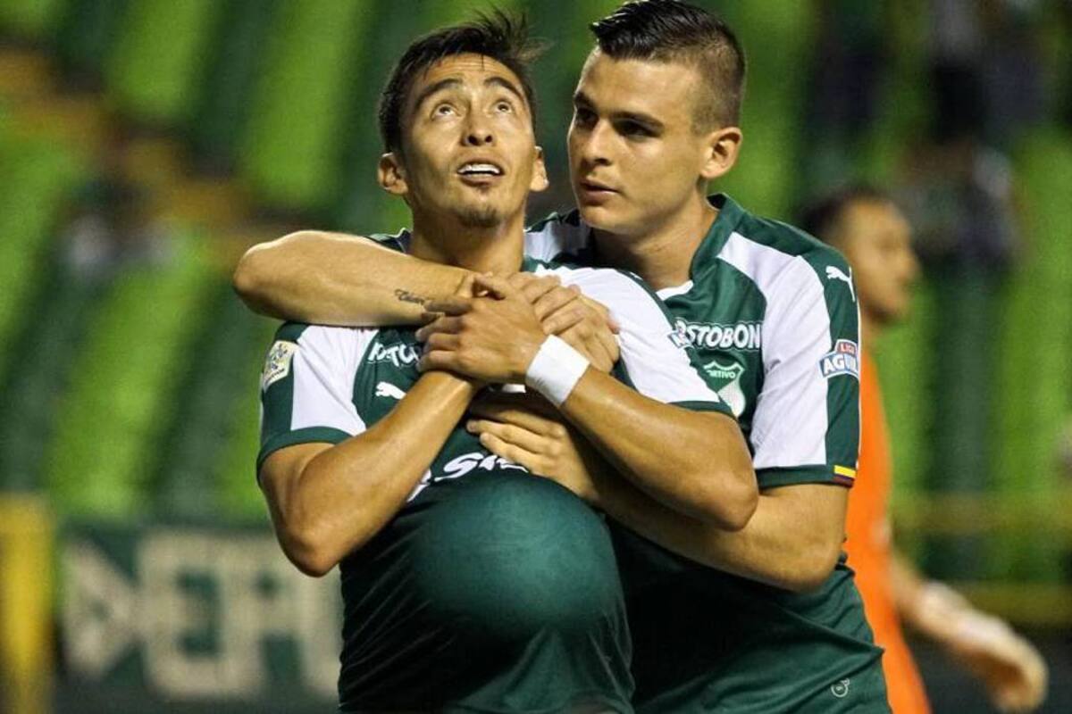 El argentino Fabián Sambueza fue el encargado de abrir el marcador en la victoria del Deportivo Cali 2-1 ante Alianza Petrolera ayer en el estadio Palmaseca. (Foto: Suministrada El País / VANGUARDIA LIBERAL)