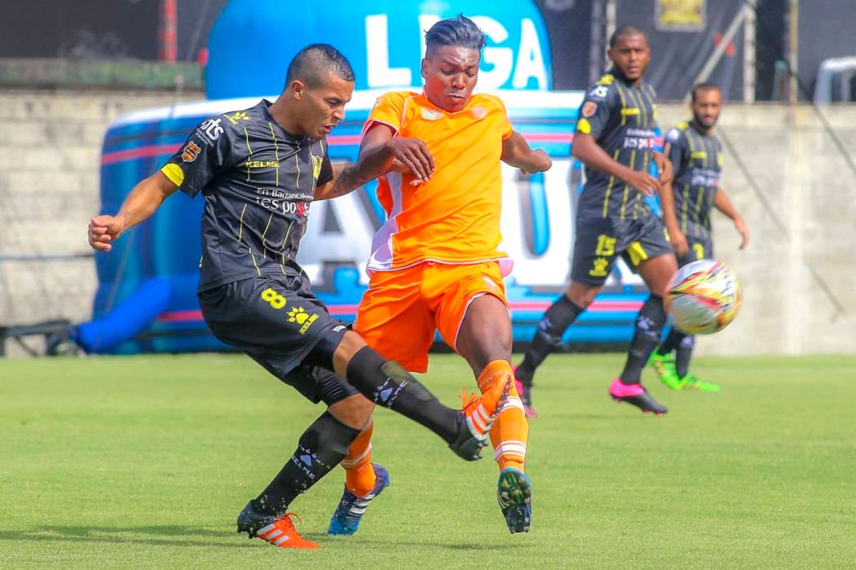 Alianza Petrolera igualó 0-0 en calidad de visitante ante Envigado y continúa en la parte alta de la Liga Águila I de 2017, con 18 puntos en 12 jornadas. (Foto: Archivo / VANGUARDIA LIBERAL)