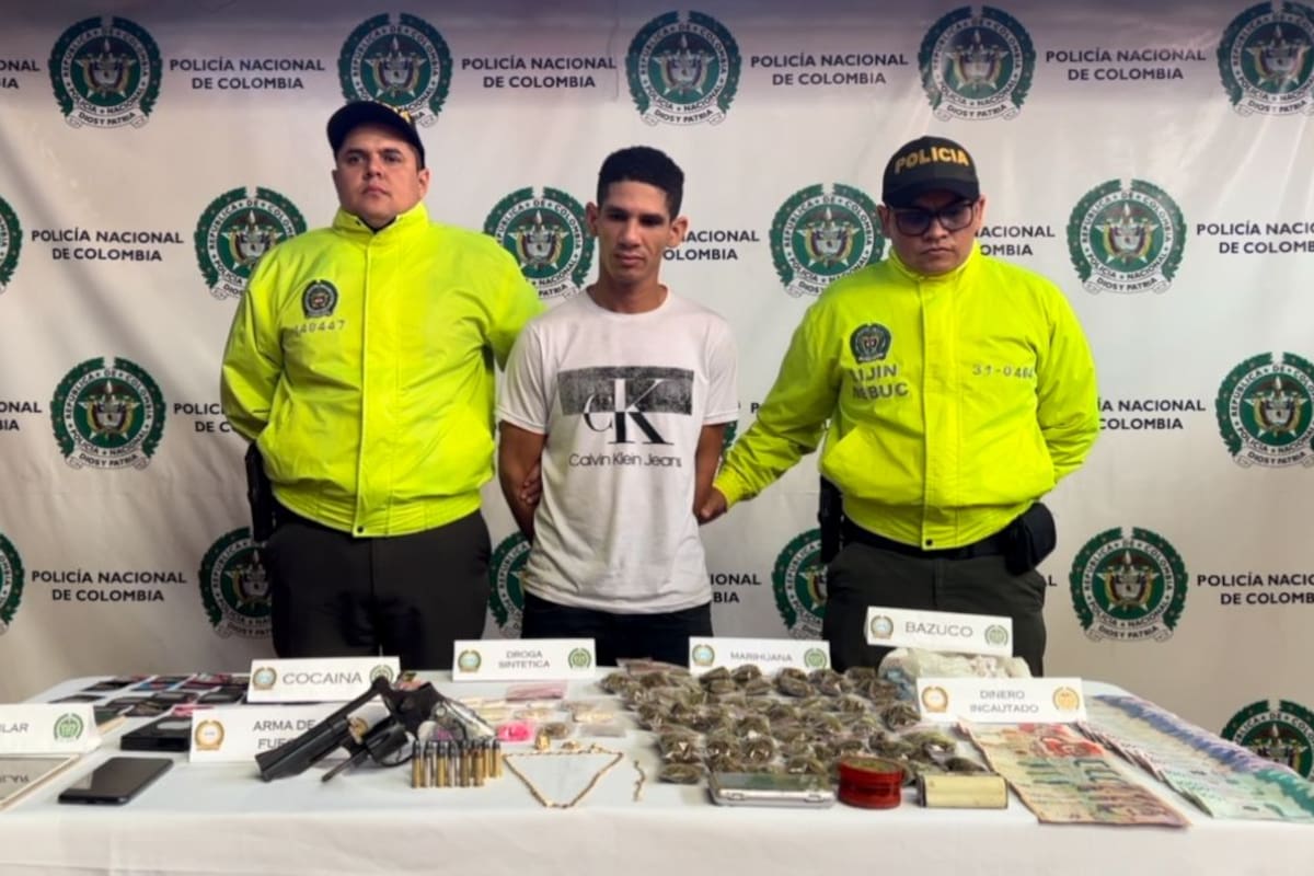 Alias 'Carne Molida' fue detenido durante dos allanamientos realizados en el sur de Bucaramanga.