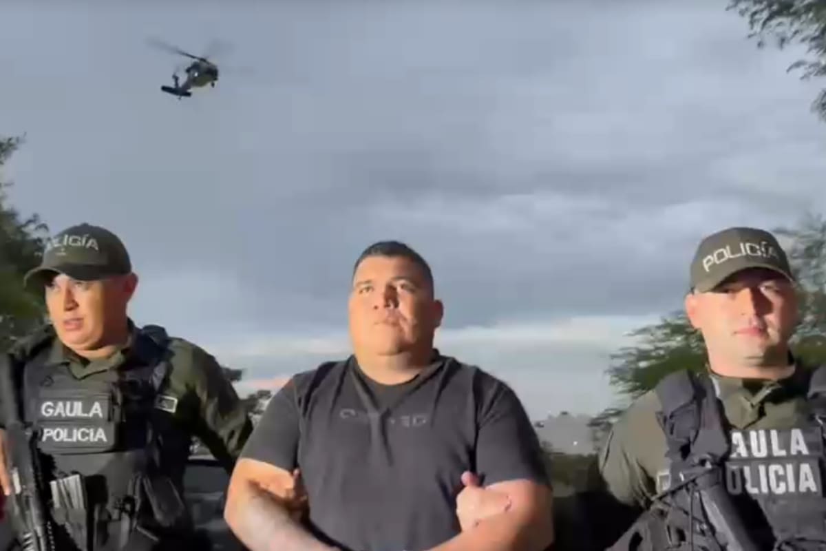 Alias ‘Carrampla’ fue capturado en Ocaña, señalado de liderar una red de extorsión.