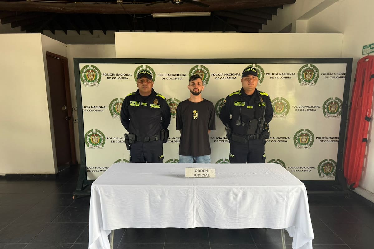 Alias ‘El Mono’ fue capturado por la Policía en Girón.