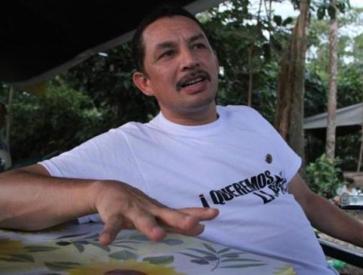 José Aldinever Sierra Sabogal, alias 'Zarco Aldinever'. // Foto: tomada del diario El Tiempo.