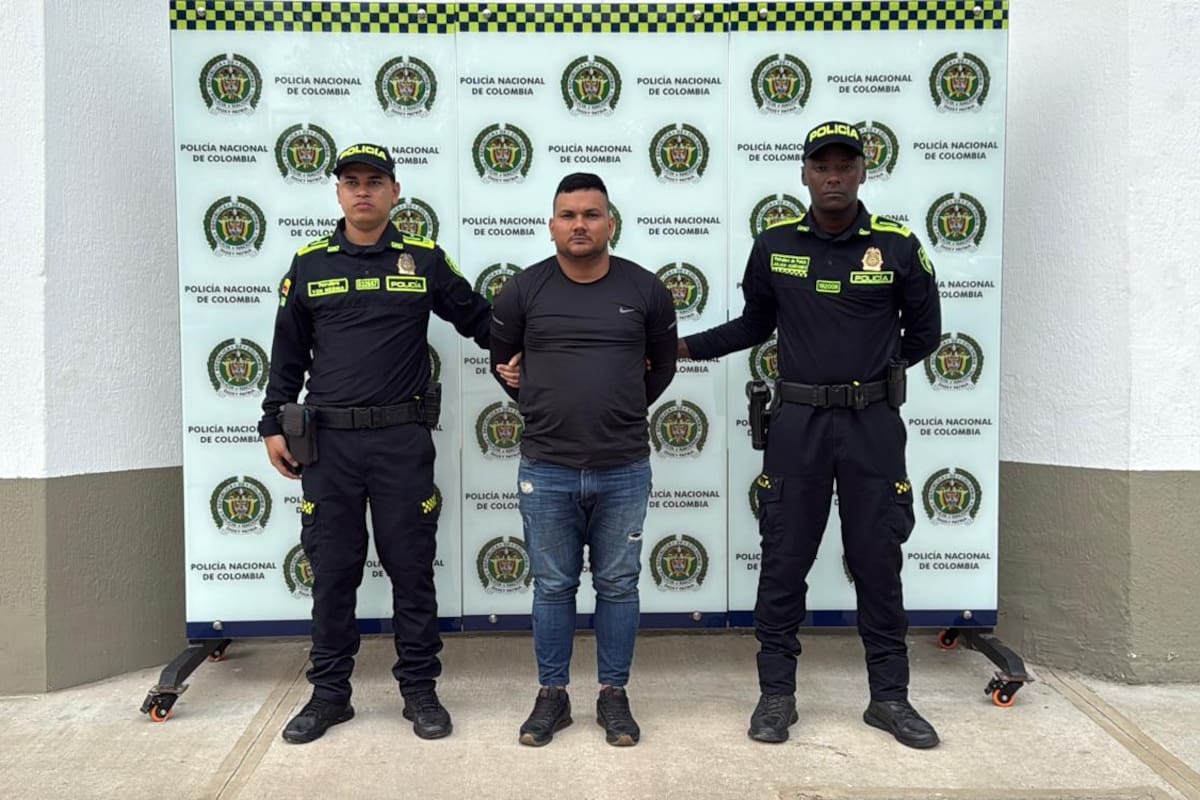 Alias ‘Fabián’ fue capturado en Bucaramanga, señalado de robar joyas en Barrancabermeja.