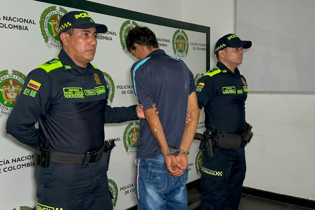 Alias 'Gatillo' fue capturado por orden judicial en el barrio Villa Carolina, de Girón.