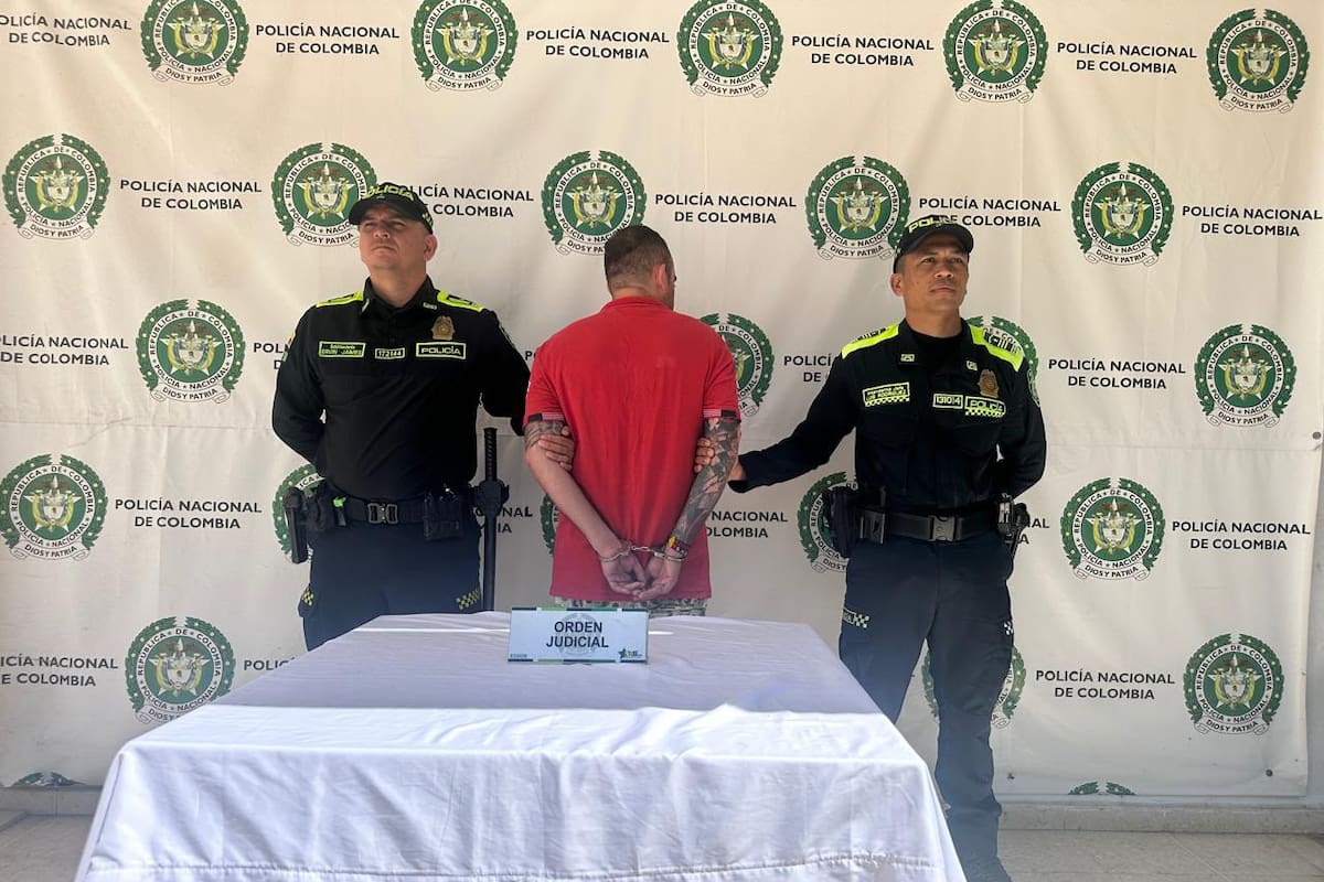 Alias ‘Memo Estoraques’, de 32 años, fue capturado por una orden judicial en Bucaramanga.