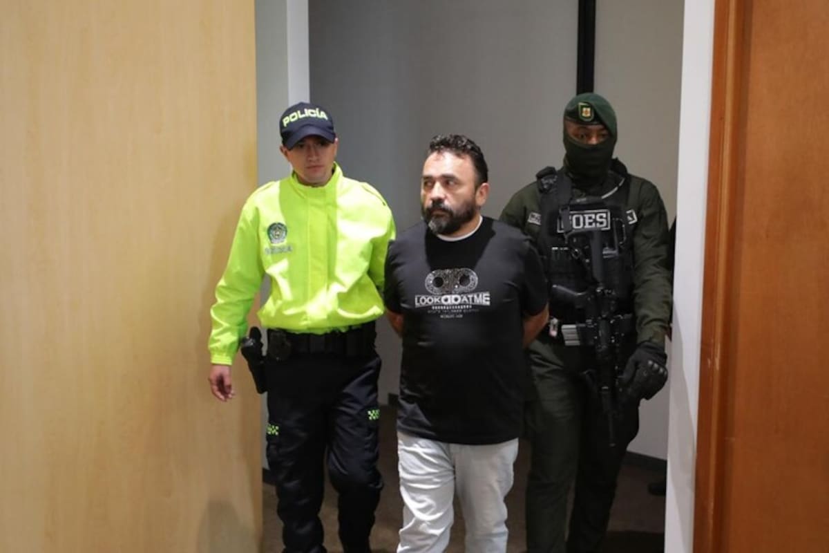 Colombia recibe a alias 'Mison', presunto enlace del Tren de Aragua en Bogotá.
Foto: cortesía.