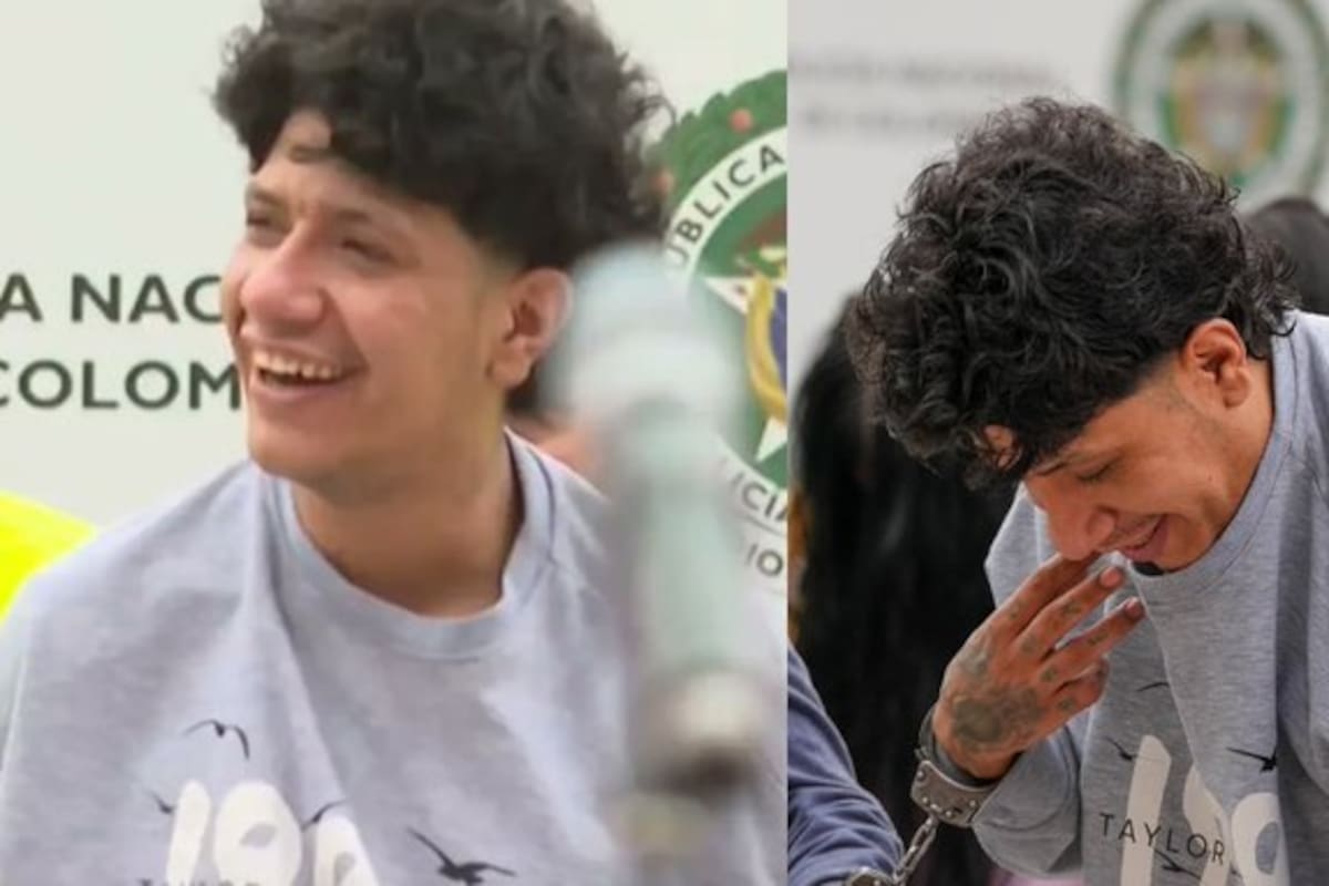 Alias Nías sería responsable de 50 asesinatos, pero le dio risa cuando la Policía lo capturó: es uno de los más temidos sicarios en Bogotá.
