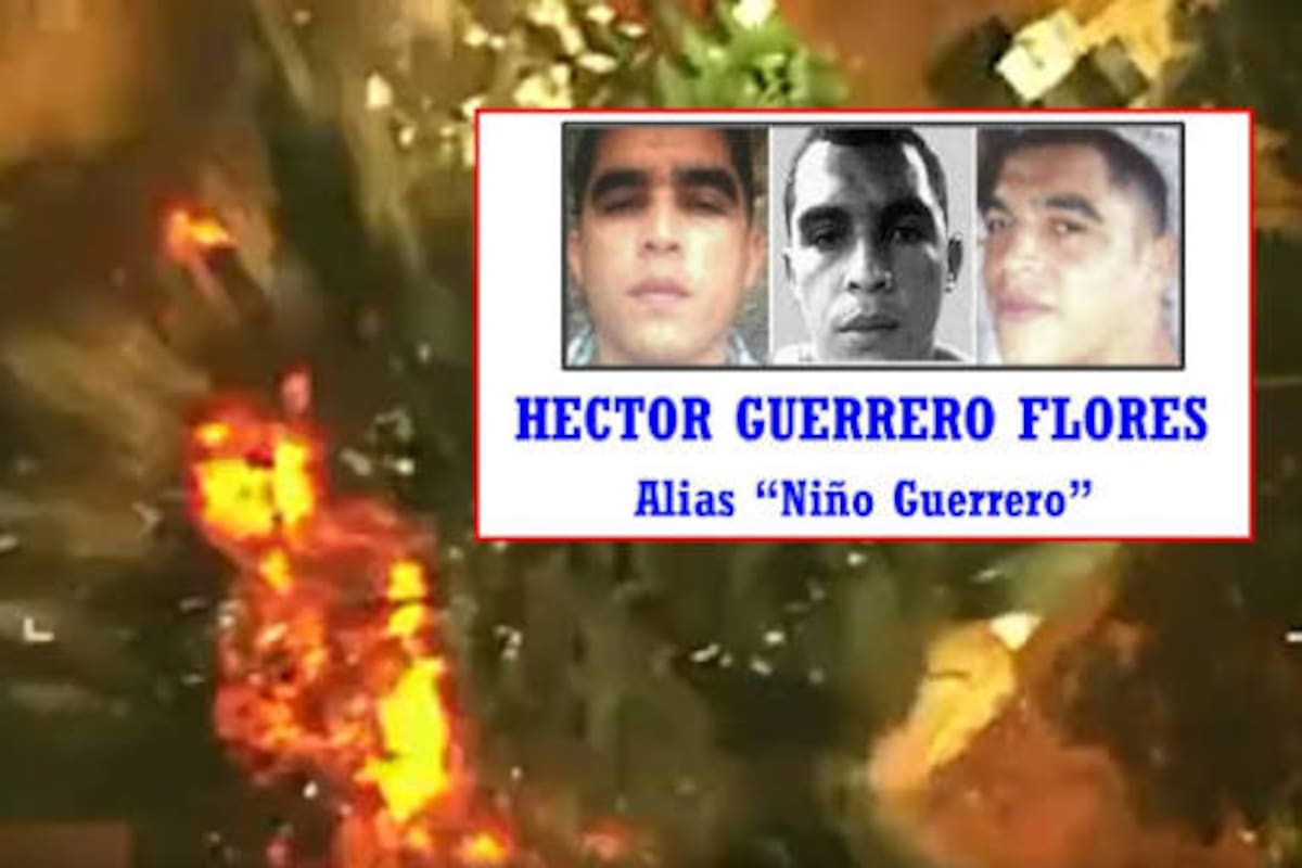 Alias 'Niño Guerrero' fue abatido en operativo de EE.UU. y Venezuela.