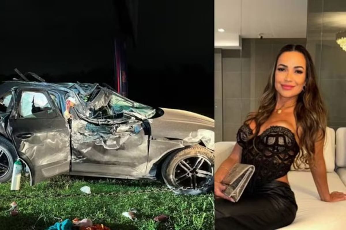 Conmoción en Brasil: impactante muerte de influencer y la conductora en fuga tras choque.