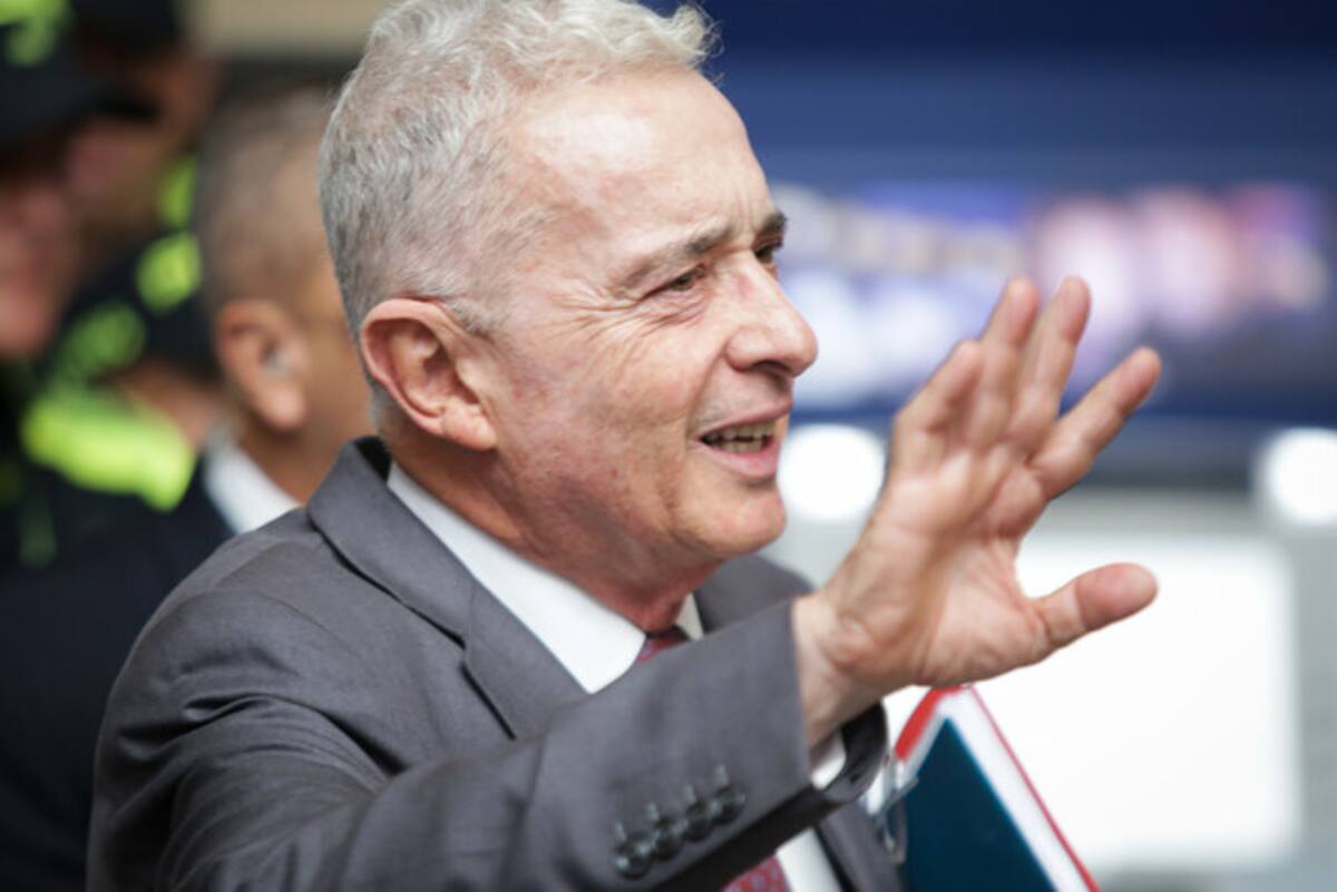 El expresidente Álvaro Uribe. // Foto: Colprensa