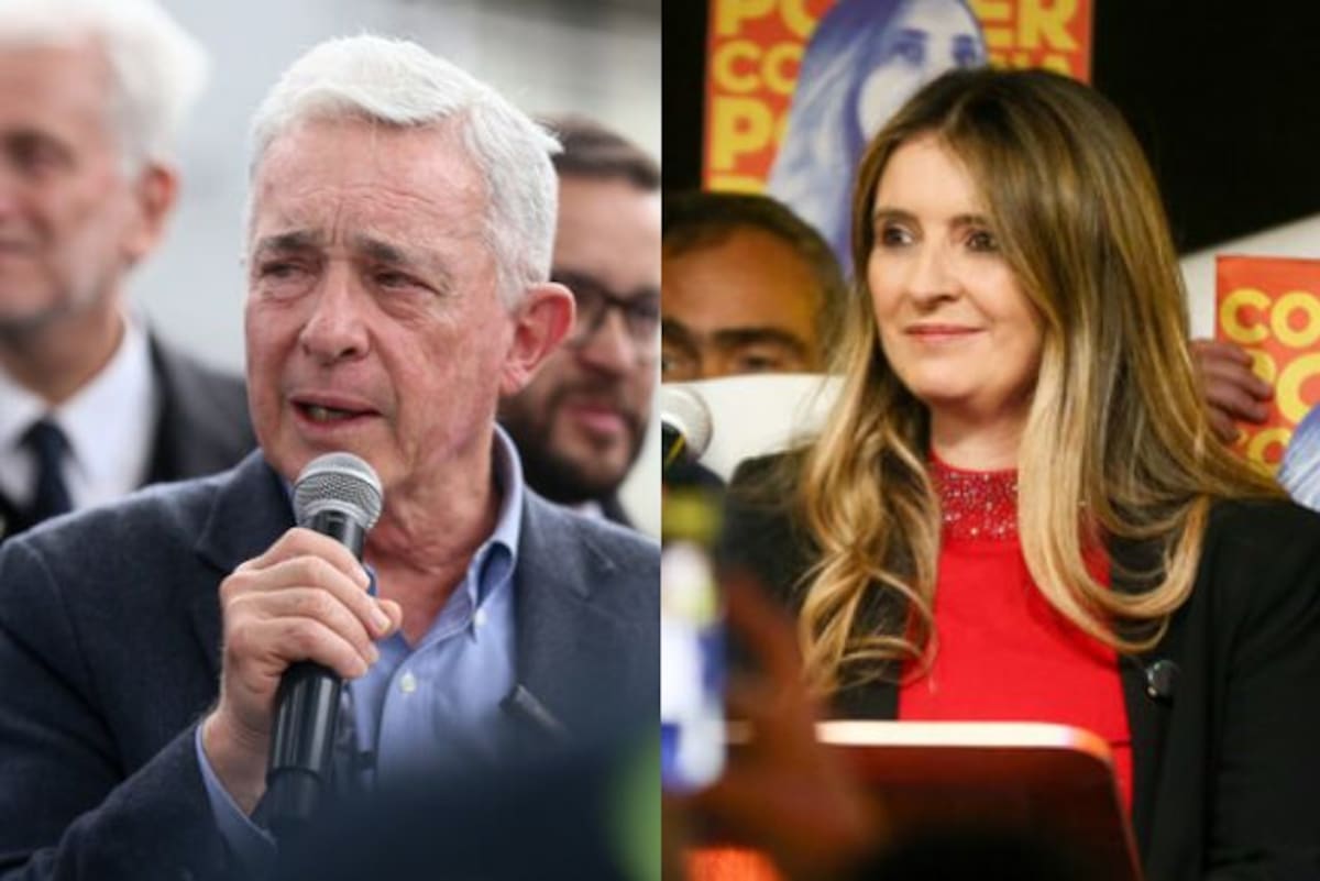 Álvaro Uribe Vélez y Paloma Valencia. // Foto: captura de pantalla