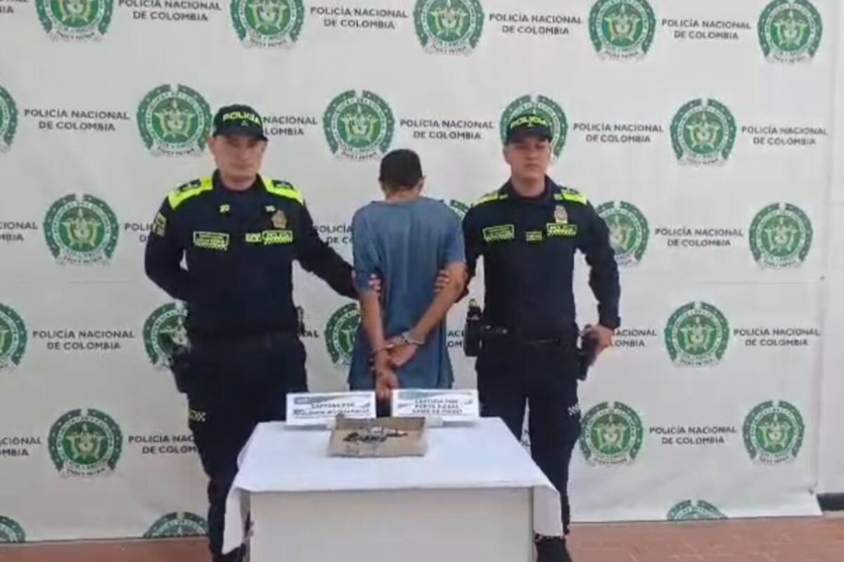 Amenazó a su propia madre con un arma de fuego y terminó capturado en Floridablanca