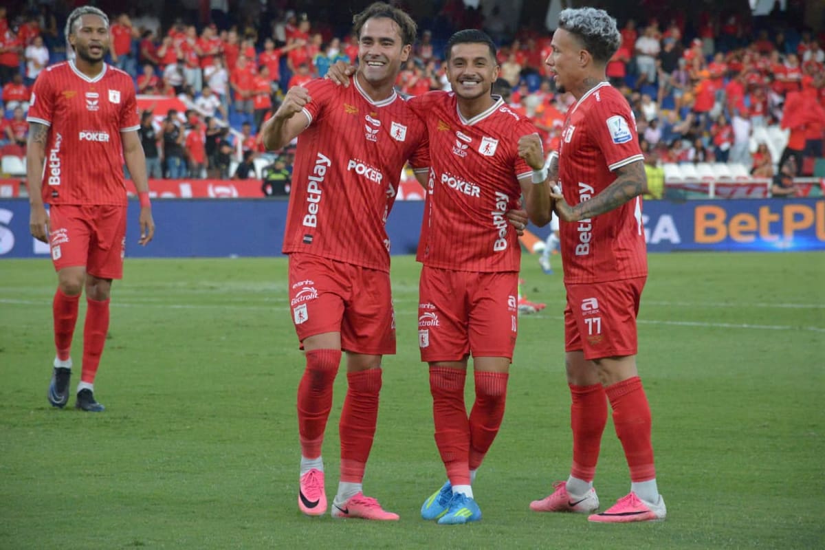 América goleó 7-0 a Chicó en la segunda fecha de la Liga BetPlay II de 2026. Colprensa.