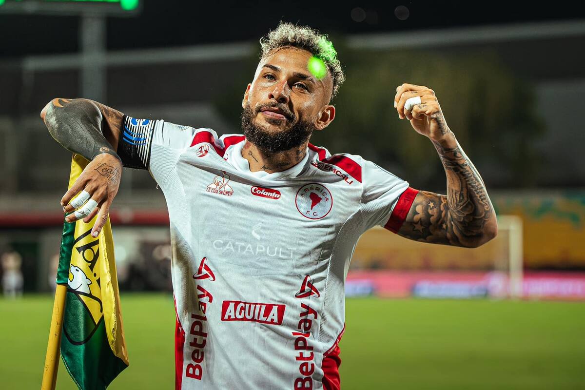 América de Cali lidera la Liga BetPlay: reviva los goles de los escarlatas ante Bucaramanga. Foto: Cortesía Atlético Bucaramanga.