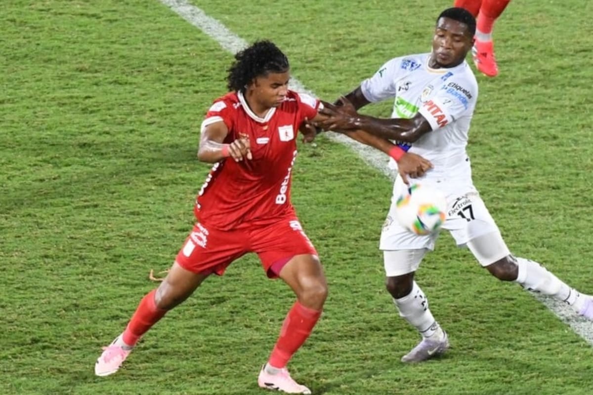 América prolongó sus buenas sensaciones en la Liga BetPlay I de 2026 al golear 3-0 a Jaguares. Foto: Colprensa.